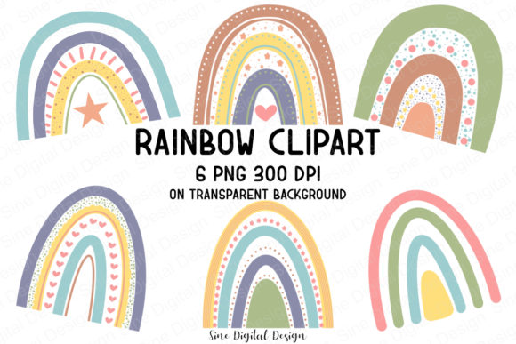 Download Pastel Rainbow Clipart Designs - Pastel rainbow clipart Collection