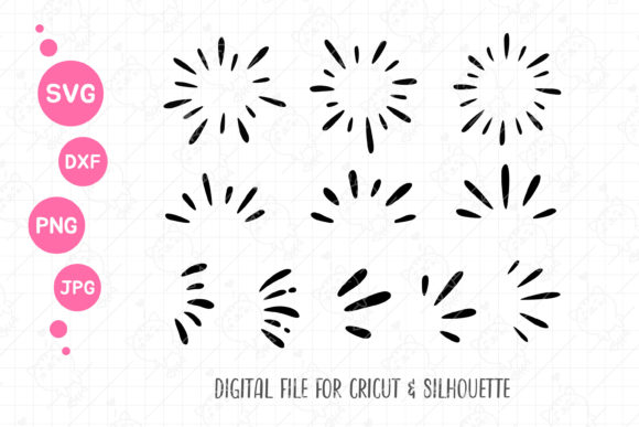 Download Doodle Line SVG | Sunburst Hand Draw Png - Doodle Collection