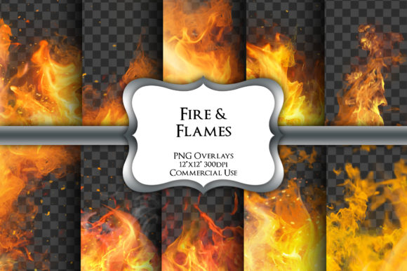 Download Fire Overlays Transparent PNG Graphics - Graphic Collection
