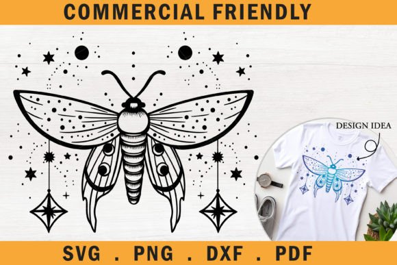 Download Celestial Moth Svg,tribal Moth Tattoo - Tribal Collection
