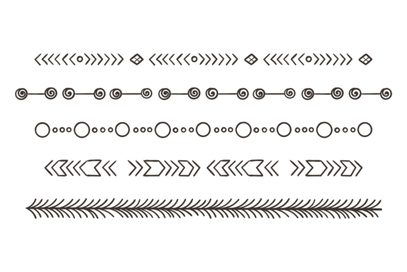 Download Tribal Ornament. Horizontal Boho Pattern - Tribal Collection
